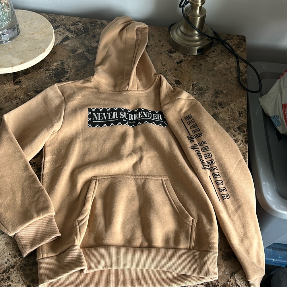 Hoodie (never surrender)